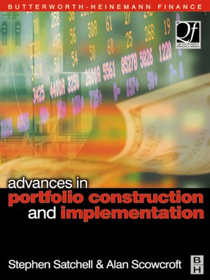cover image of Advances in Portfolio Construction and Implementation